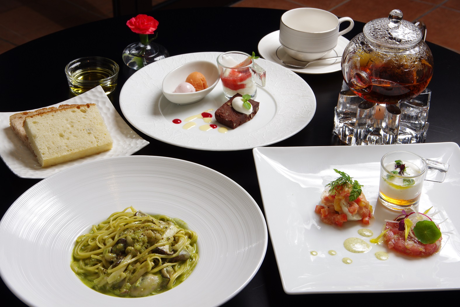 平日の夜限定 お得なパスタセットを召し上がれ 新浜 ポエシア 日刊あわわ