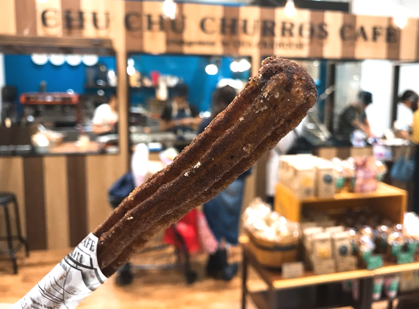 中はモッチリ 外はサックリ 揚げたて米粉チュロス専門店チュチュチュロスカフェ Chu Chu Churros Cafe がイオンモール徳島にopen 日刊あわわ